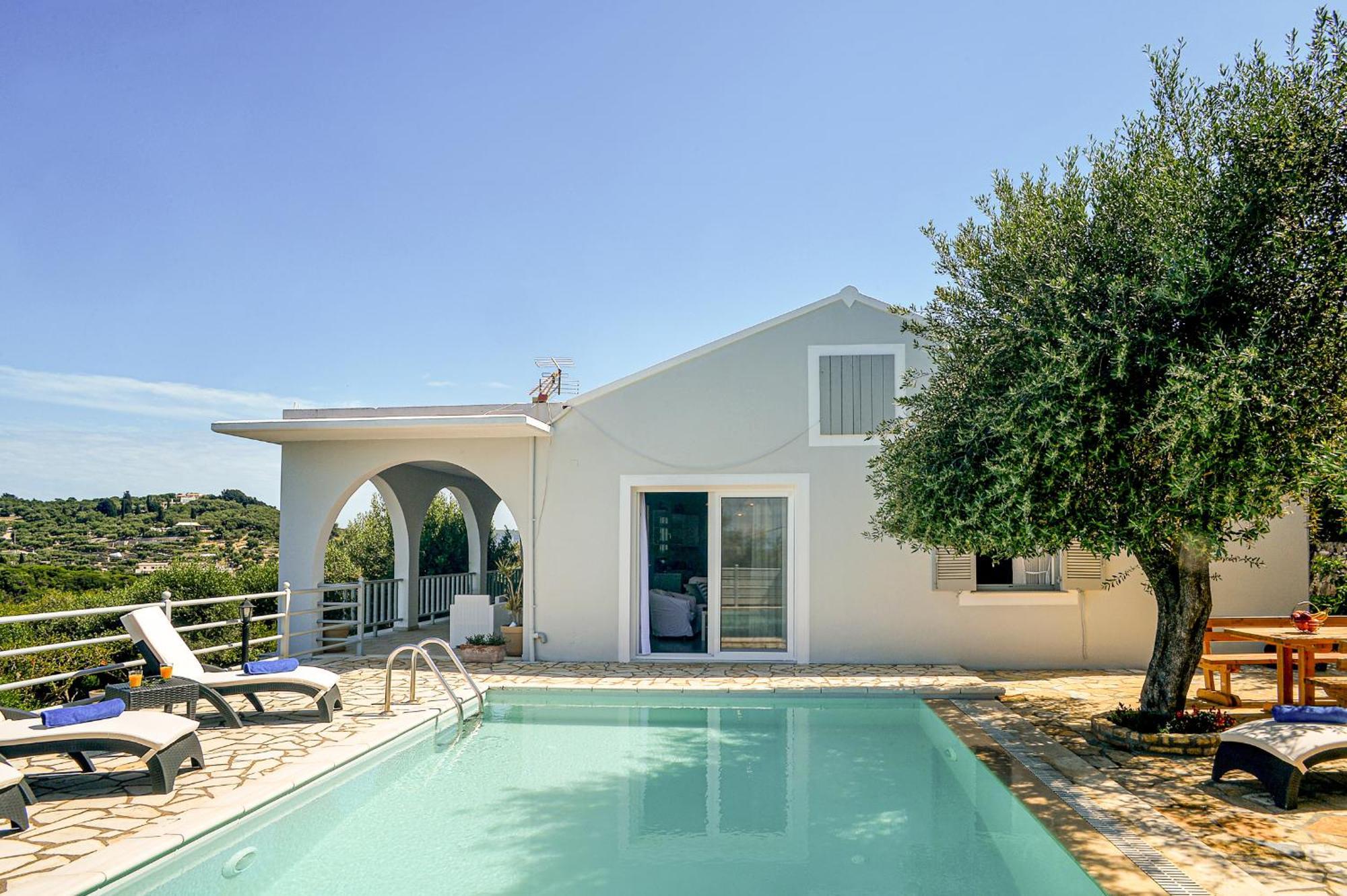 Lioniskari Seaviews - Paxoi'S Private Pool Oasis Villa Porto Ozias Eksteriør bilde