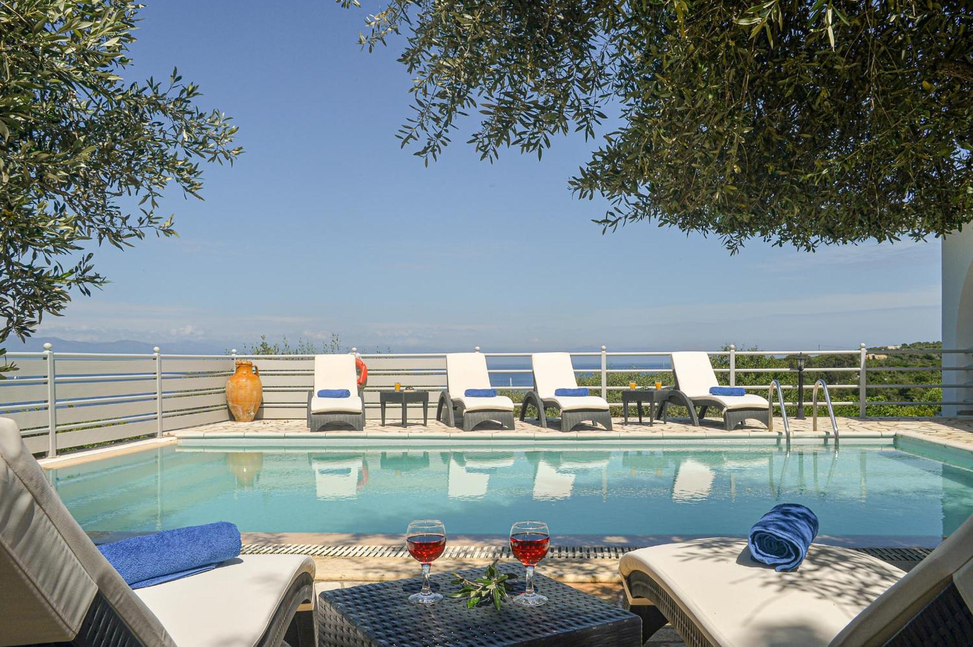 Lioniskari Seaviews - Paxoi'S Private Pool Oasis Villa Porto Ozias Eksteriør bilde