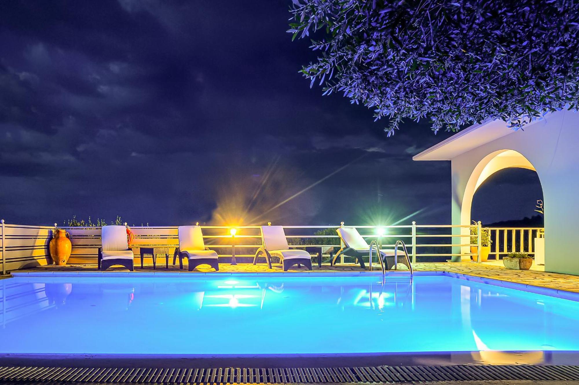 Lioniskari Seaviews - Paxoi'S Private Pool Oasis Villa Porto Ozias Eksteriør bilde