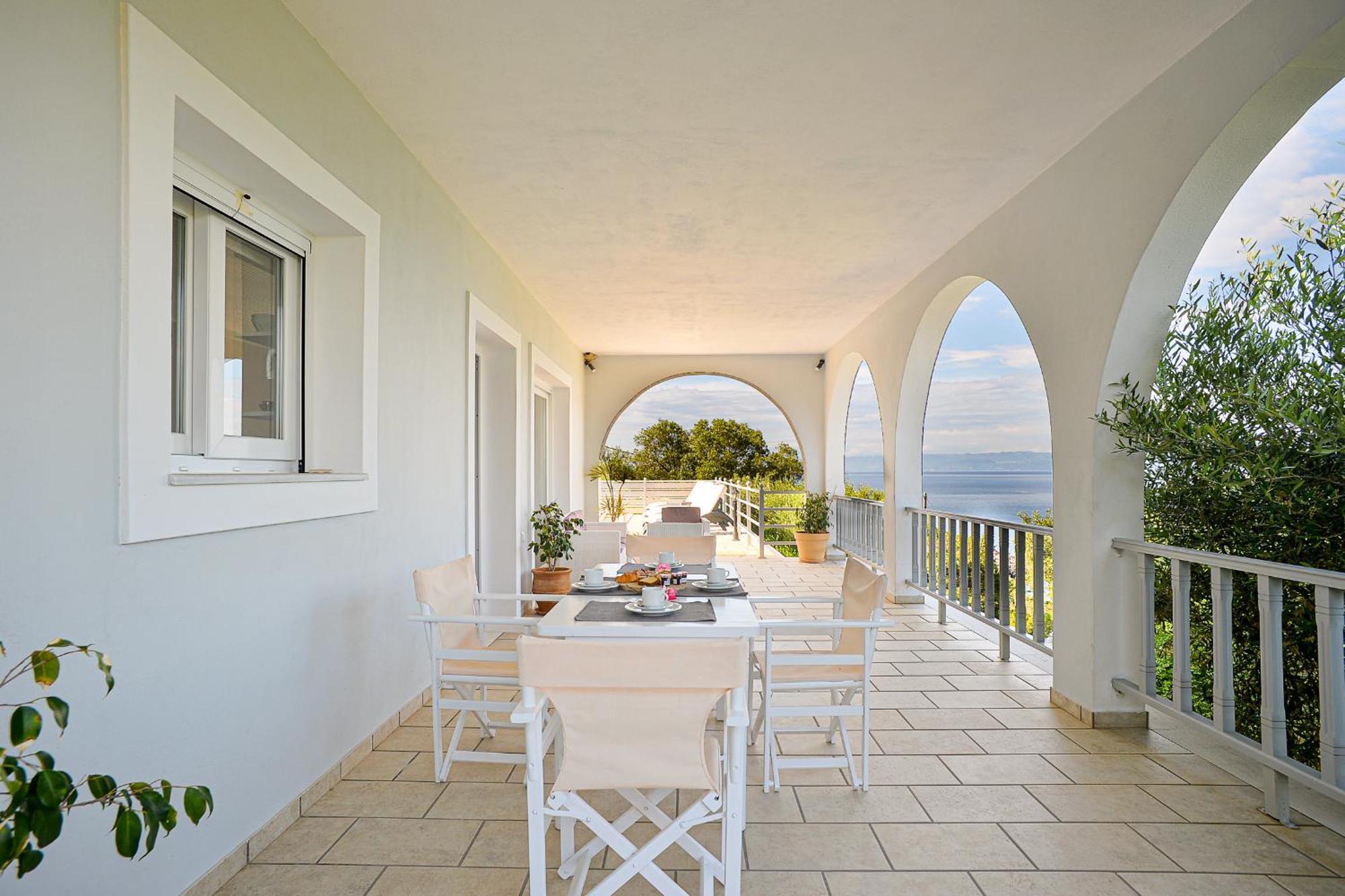 Lioniskari Seaviews - Paxoi'S Private Pool Oasis Villa Porto Ozias Eksteriør bilde