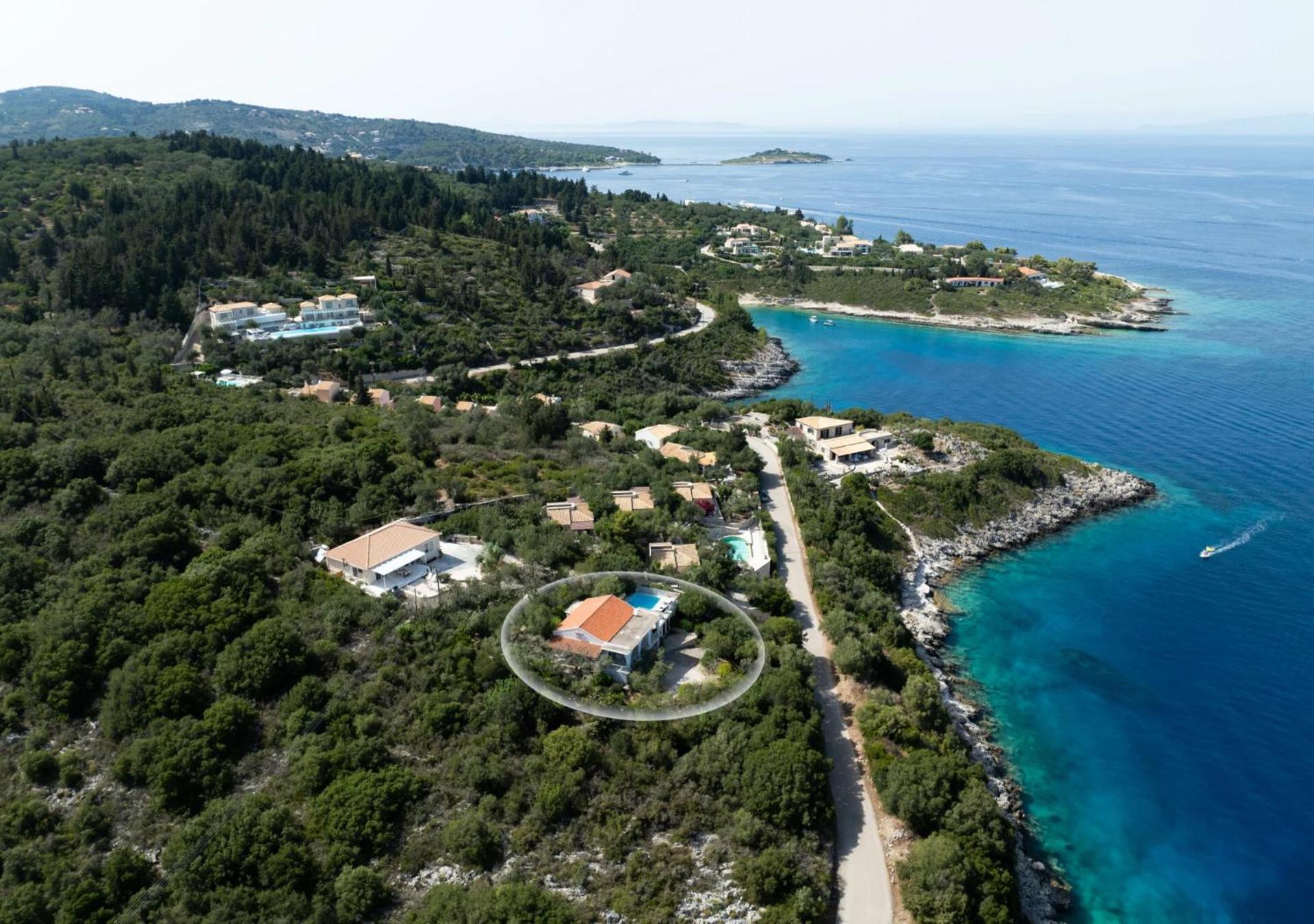 Lioniskari Seaviews - Paxoi'S Private Pool Oasis Villa Porto Ozias Eksteriør bilde